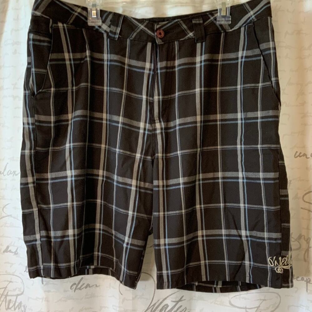 3 Pack Men's Plaid Shorts Bundle O'Neill Hurley Size 38 40 Skater California